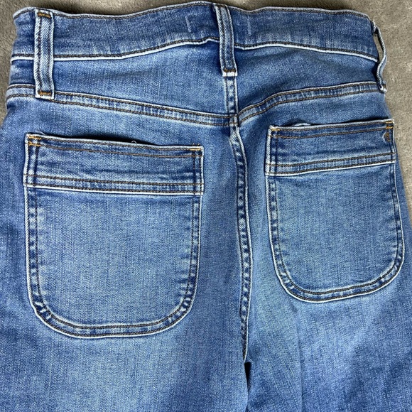 Madewell Jeans Womens 26 Kick Out Full Length Stretch Straight Leg Bootcut Denim - Picture 8 of 11